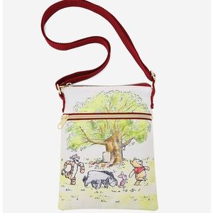 NWT Loungefly Winnie-the-Pooh Passport Crossbody bag